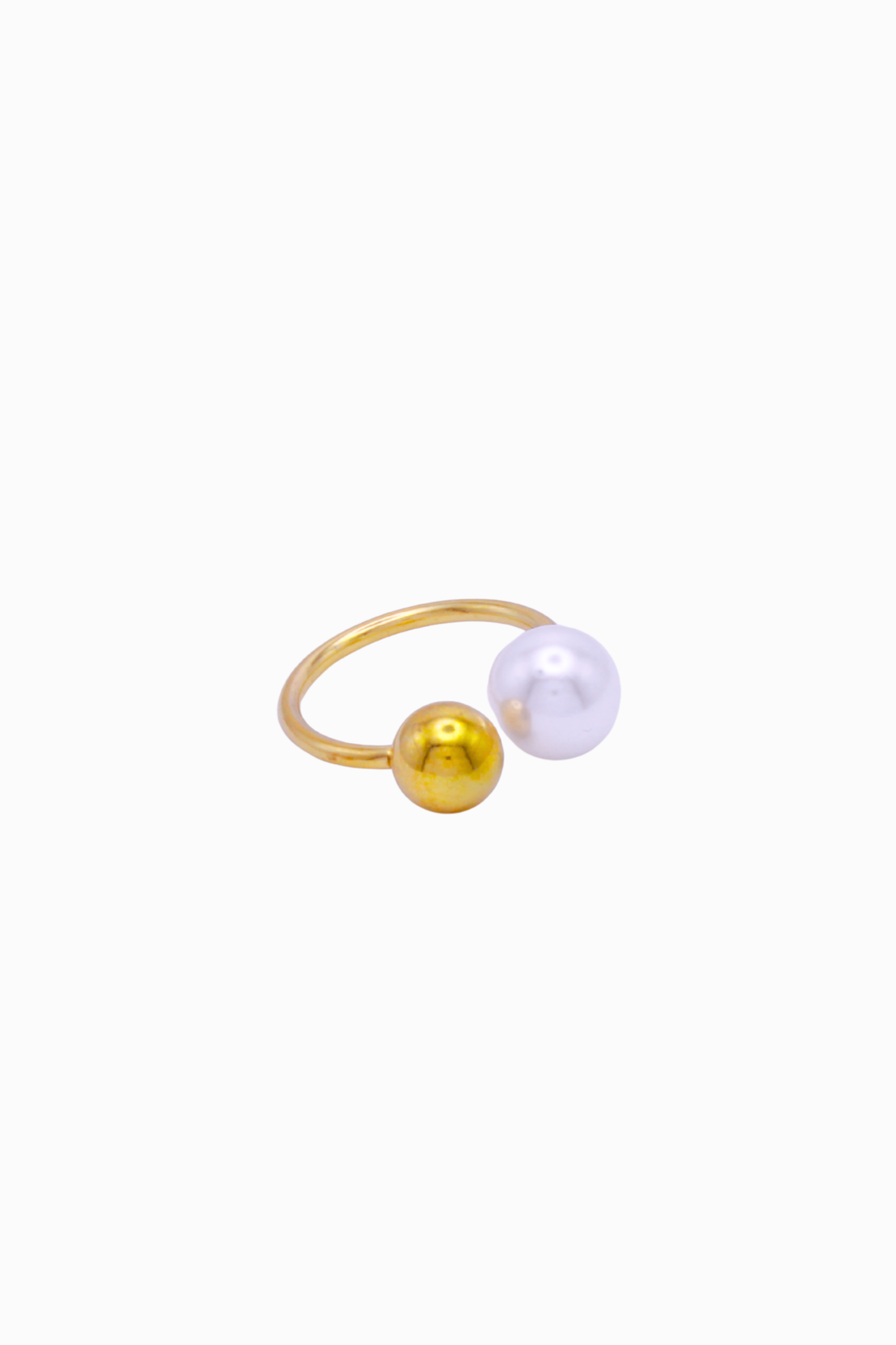 Anillo Golden Pearl