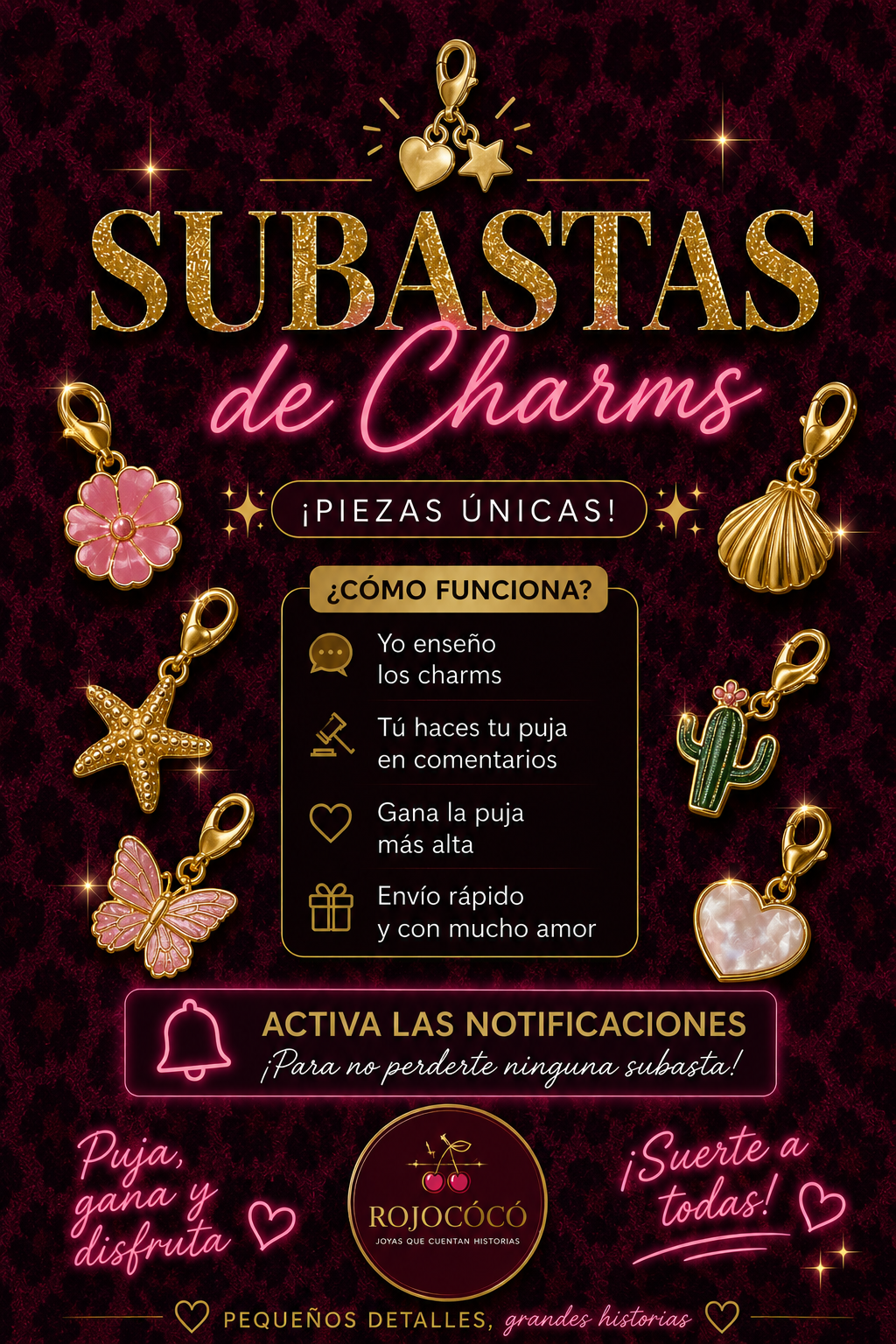 Subasta - Charms