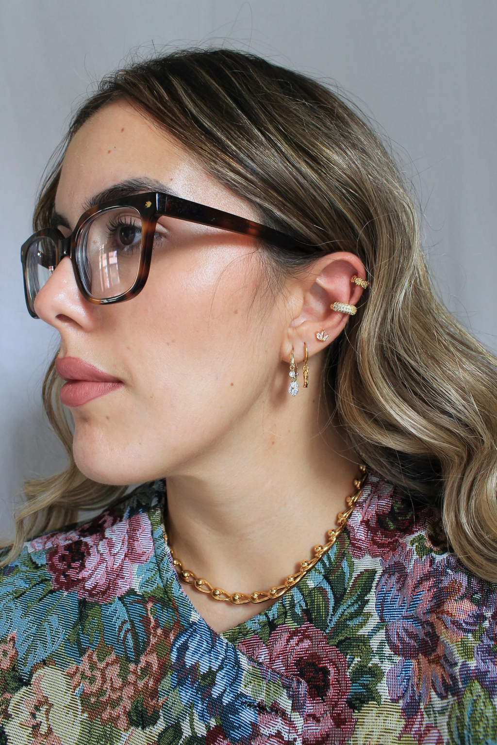 Ear cuff Flower