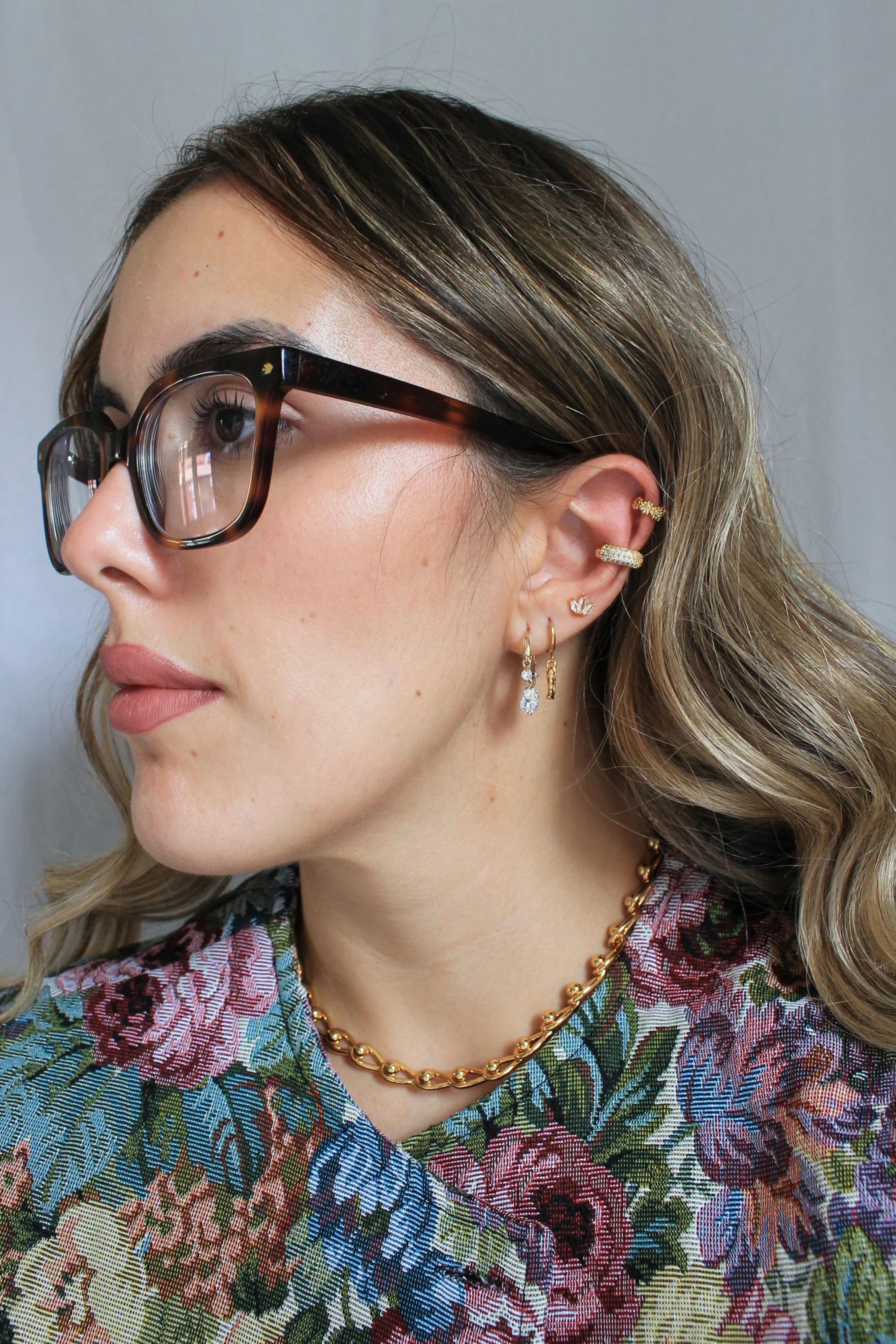 Ear cuff Flower