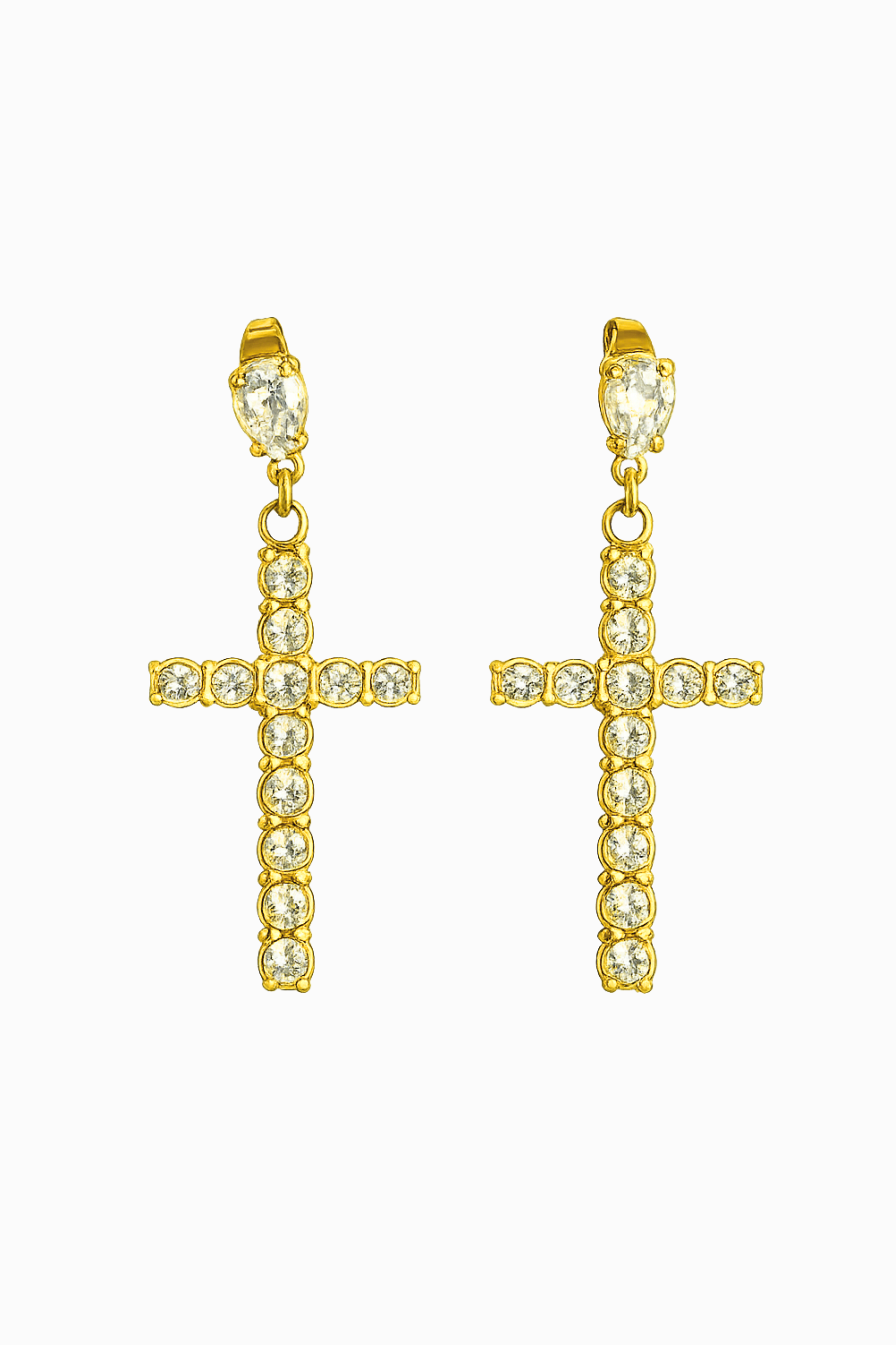 Pendientes Cruz Antica