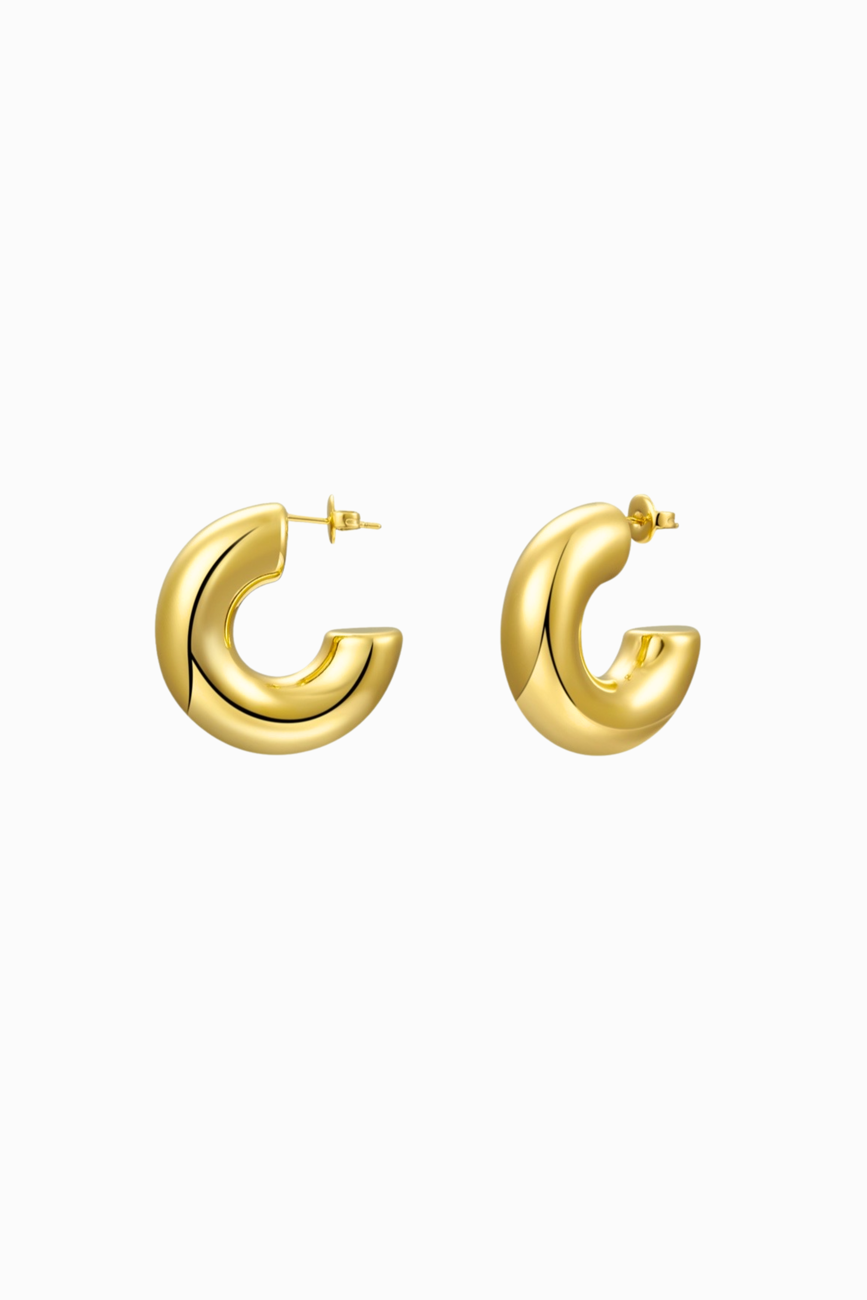 Pendientes bold hoops