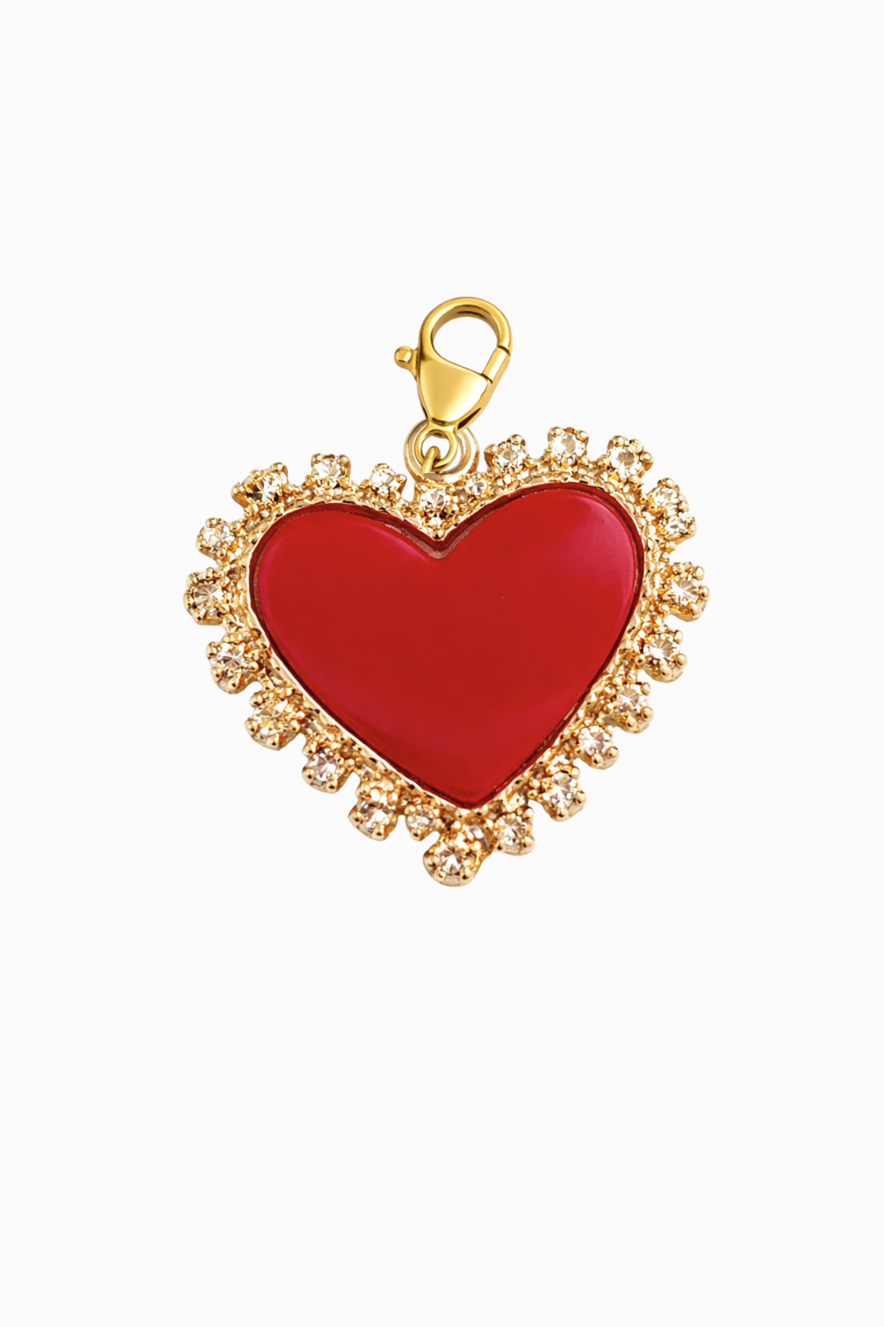 Charm Corazon Red