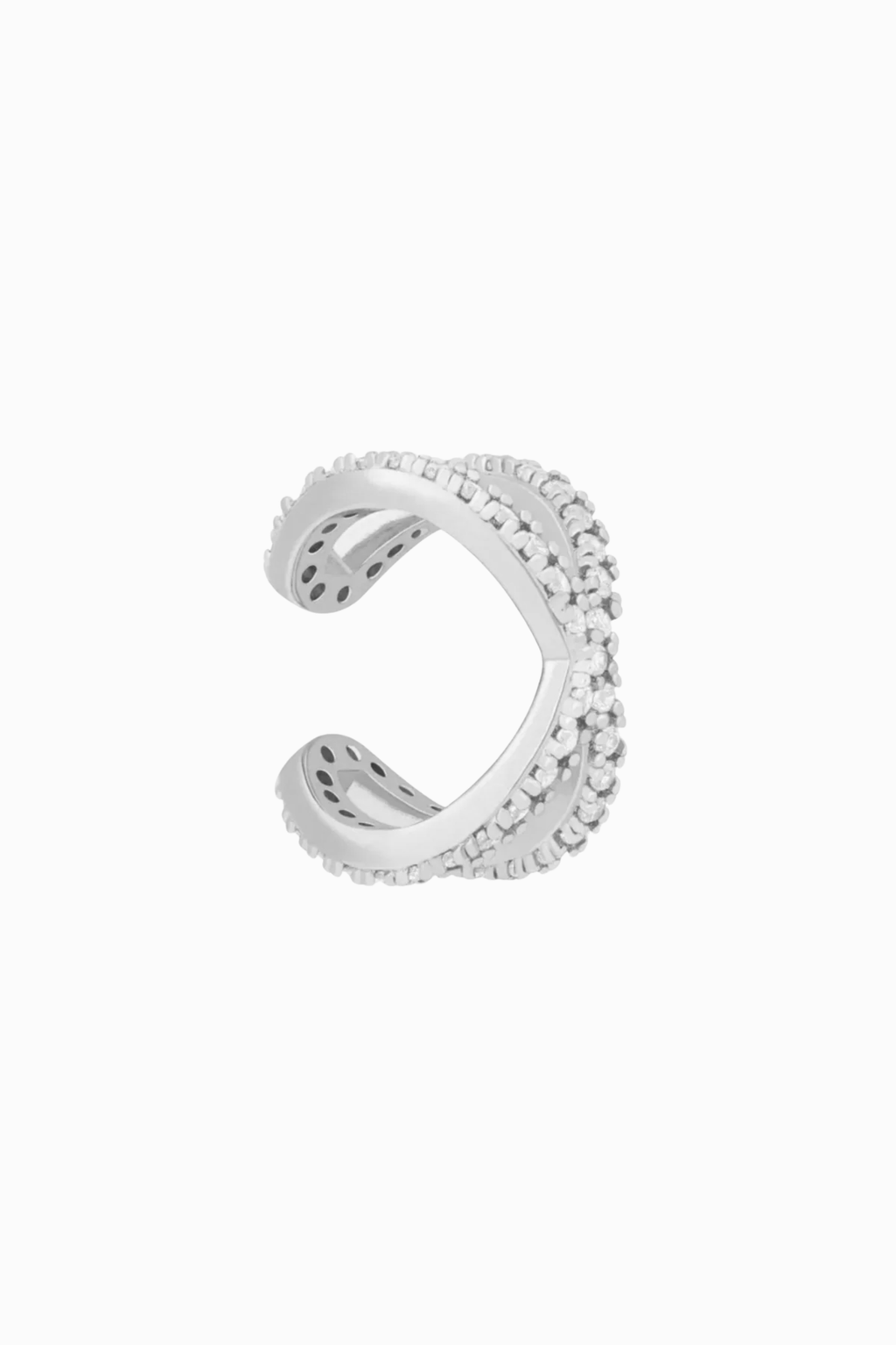 Ear cuff Kross (1ud)